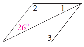 How To Find Missing Angles Of A Rhombus With Diagonals