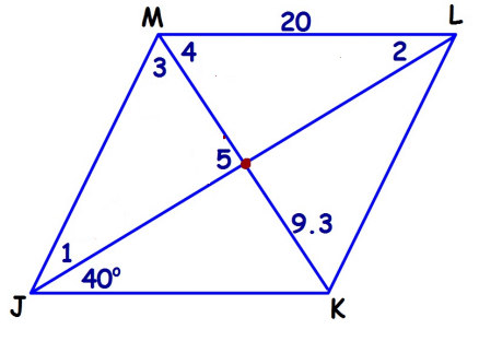 How to Find Unknown Angles of a Rhombus