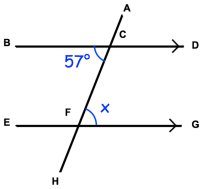 Angle Relationships with Parallel Lines