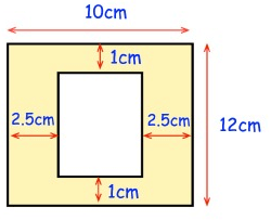 how to find the shaded area of a composite figure