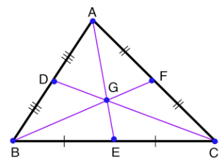 Using the Centroid of a Triangle to Find Segment Lengths