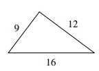 Classifying Triangles by Sides Lengths Acute Obtuse or Right