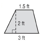 Area of Trapezoid Worksheet