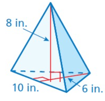 Find the Volume of Pyramid