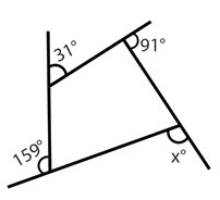 Interior and Exterior Angles of a Polygon Worksheet