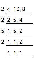 Finding Lcm and Gcf using Ladder Method