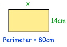 Length of the Missing Side of 2D Shape from Perimeter