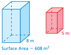 Surface Area of Similar Solids Worksheet