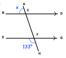 Find the Missing Angles with Transversal