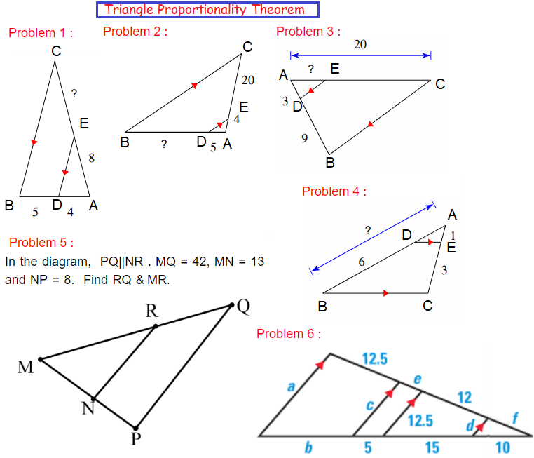 triangle-proportionality-theorem