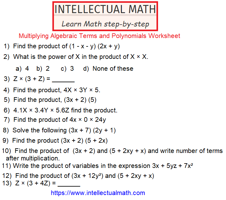 multiplying-algebraic-terms-and-polynomials-worksheet